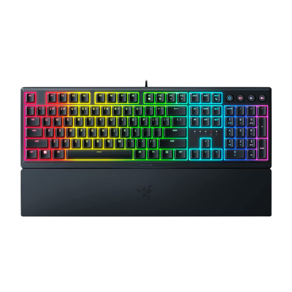 RAZER ORNATA V3 Low Profile RGB Wired Gaming Keyboard - Black