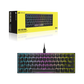 CORSAIR K65 MINI RGB Wired MX Red Mechanical Keyboard - Black