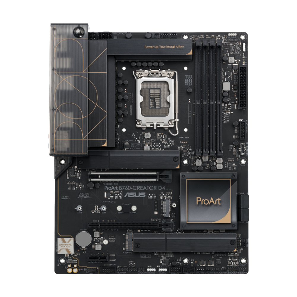ASUS PROART B760 CREATOR DDR4 ATX Motherboard - Black