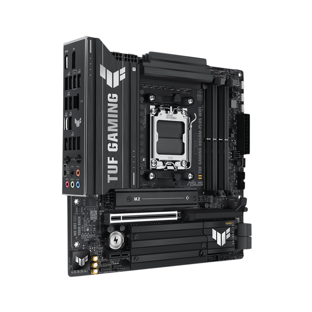 ASUS TUF GAMING B850M PLUS WIFI DDR5 Gaming Motherboard - Black