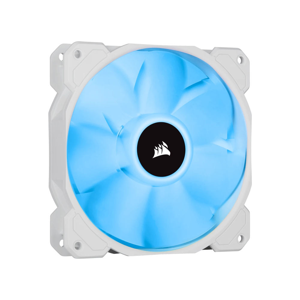 CORSAIR iCUE SP120 RGB ELITE Performance 120mm PWM Fan Single - White