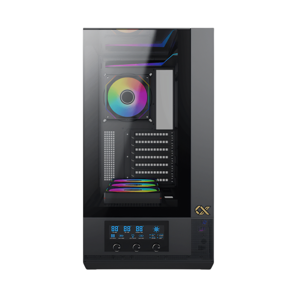 XIGMATEK VISION ARGB LED ATX Case - Black