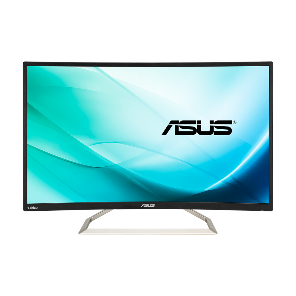 ASUS VA326HR 32 Inch 144Hz FHD 4ms Curved Gaming Monitor - Black ...