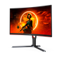 AOC CQ27G3Z 27 Inch 240Hz QHD HDMI 2.0 0.5ms Curved Gaming Monitor - Black