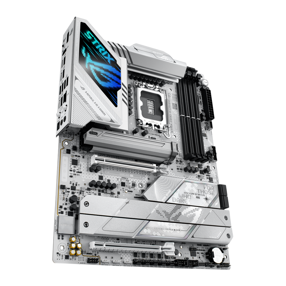ASUS ROG STRIX Z890-A Gaming WiFi-7 DDR5 Motherboard - White