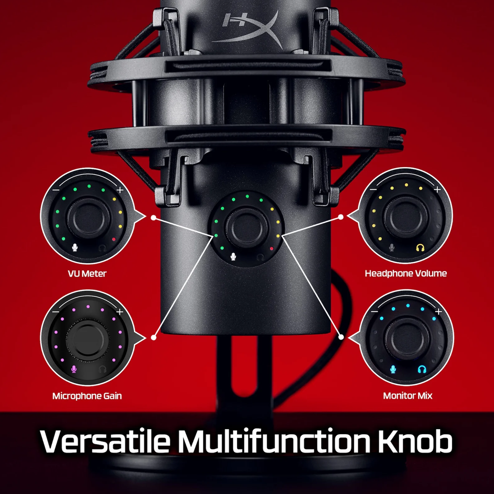 HyperX QuadCast 2 S USB Microphone - Black