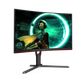 AOC CQ27G3S 27 Inch 165Hz QHD HDMI 2.0 1ms Curved Gaming Monitor - Black