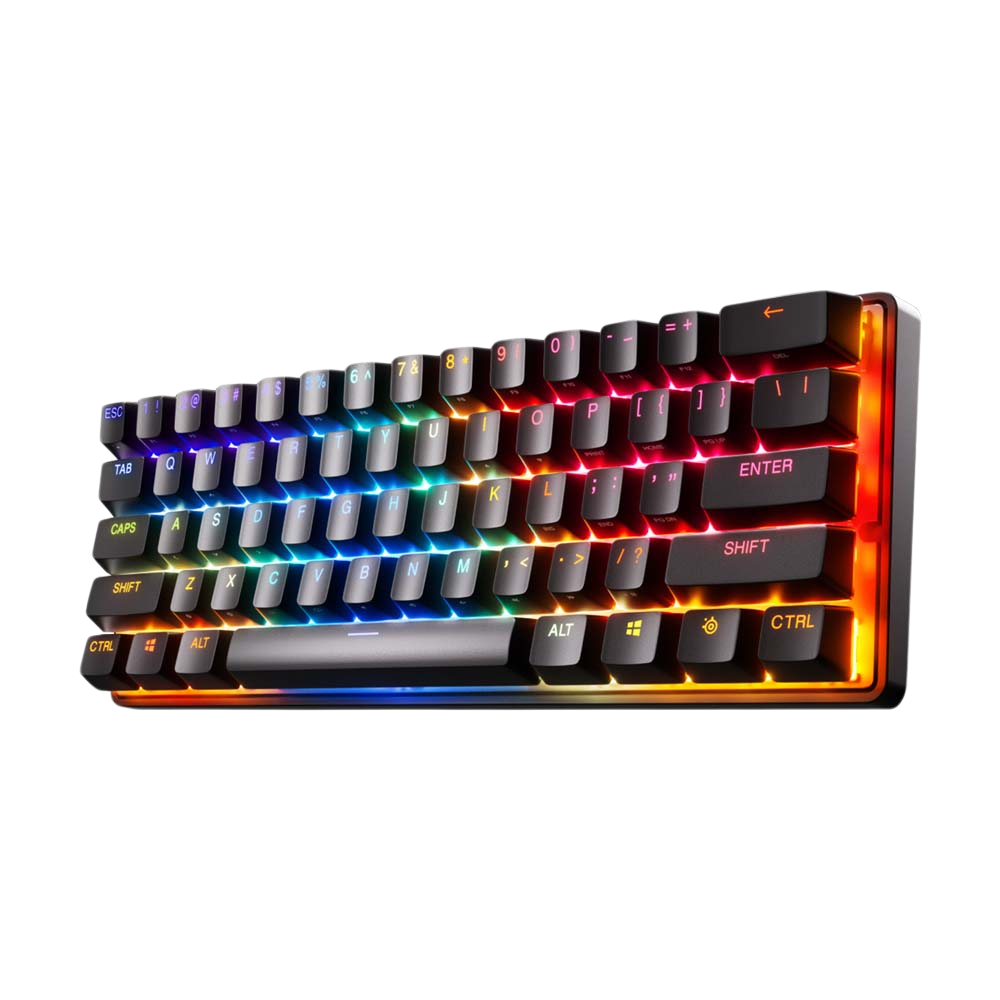 STEELSERIES APEX PRO MINI RGB Wireless HyperMagnetic Keyboard - Black