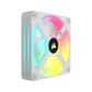 CORSAIR iCUE LINK QX140 RGB 140mm PWM Case Fan Starter Kit With iCUE LINK System Hub - White