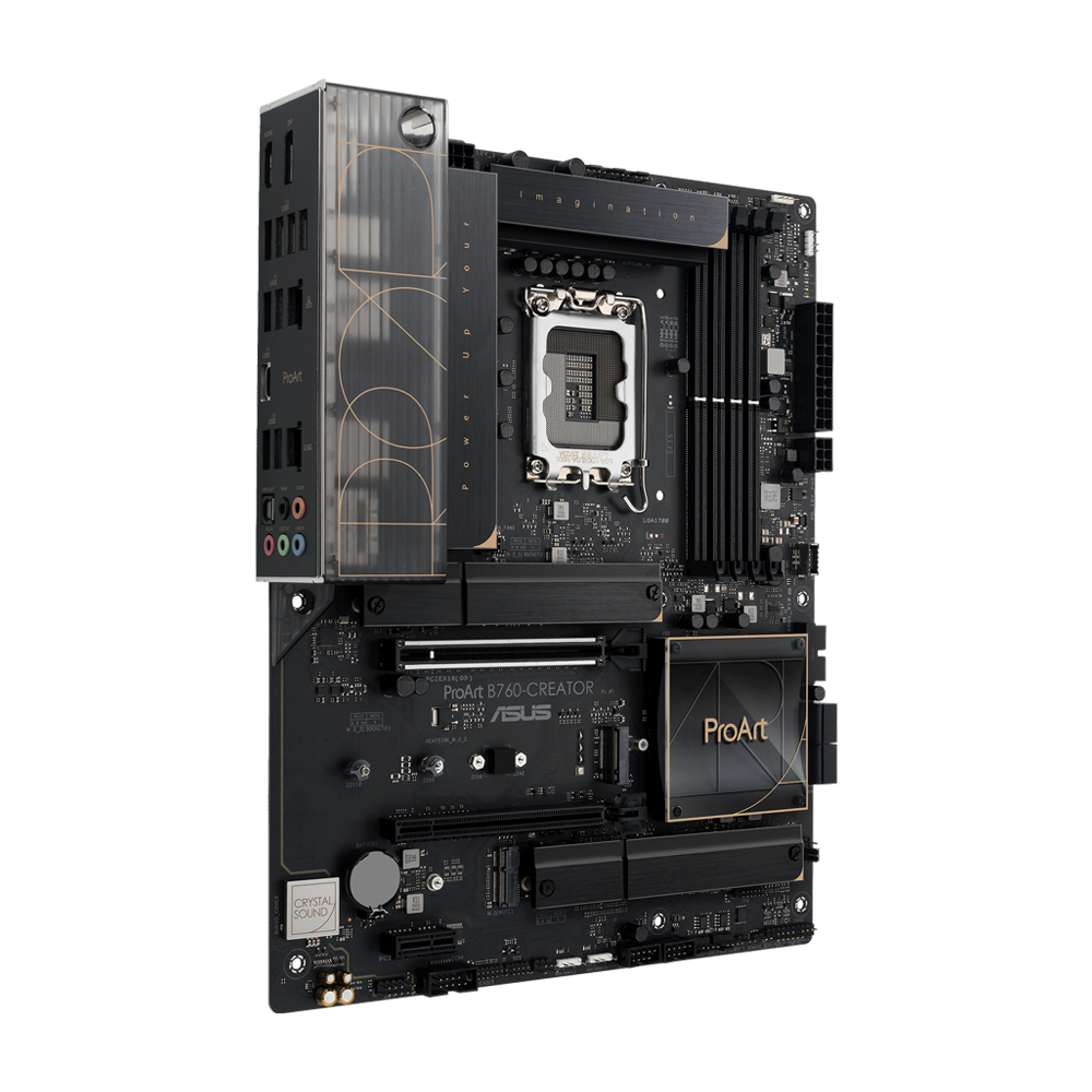 ASUS PRO ART B760 CREATOR DDR5 ATX Motherboard - Black