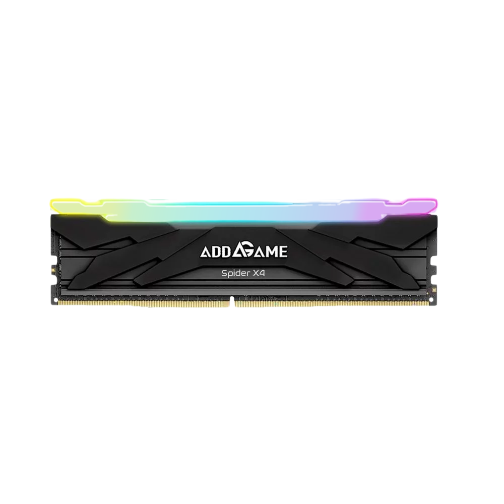ADDLINK 16GB DDR4 3600MT/s CL18 Unbuffered DIMM 288Pin RGB Memory Black