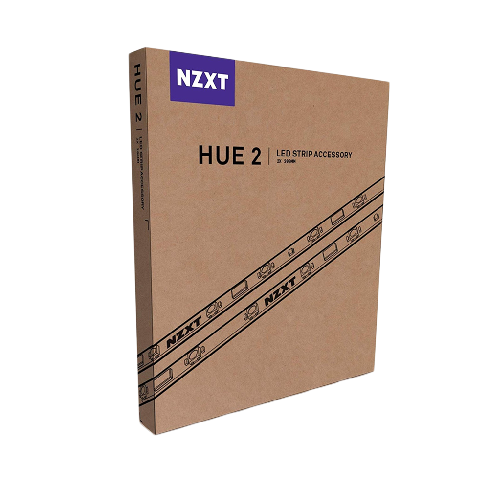 NZXT HUE LED Strips RGB Lighting Kit (300mm x 2)
