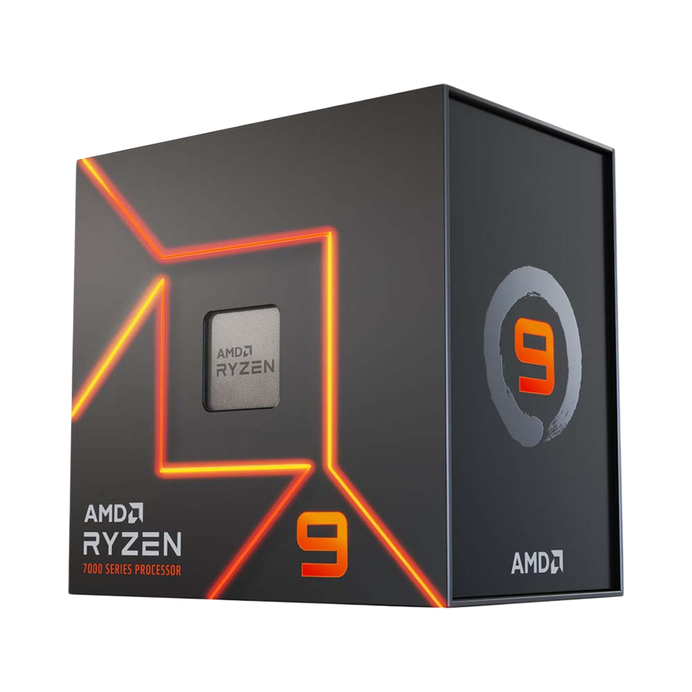 AMD CPU Desktop Ryzen 9 12C/24T 7900X(4.7/5.0 GHz Max Boost,76MB,170W,AM5) Box, With Radeon Graphics