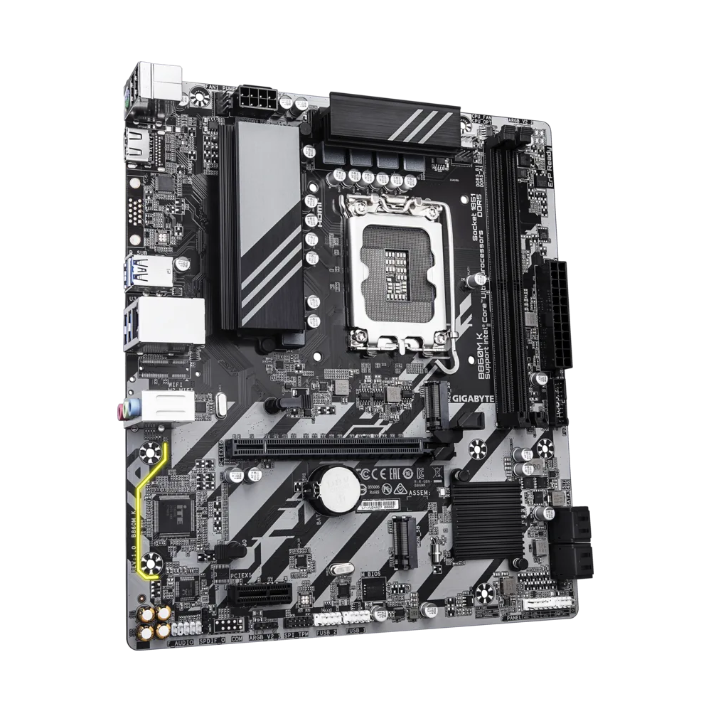 GIGABYTE B860M-K DDR5 Motherboard - Black