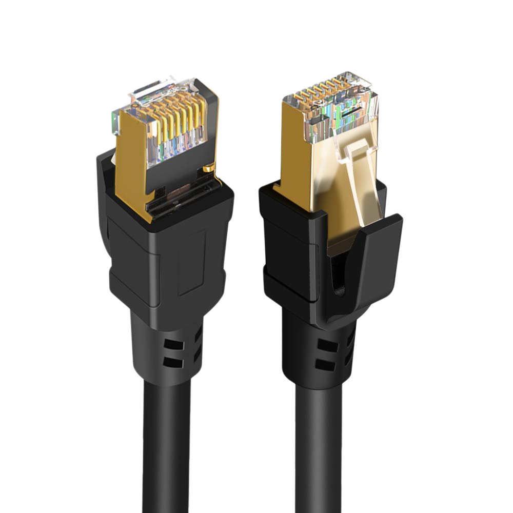 JASOZ CAT8 Sheilded Network Cable 3 Meter Black