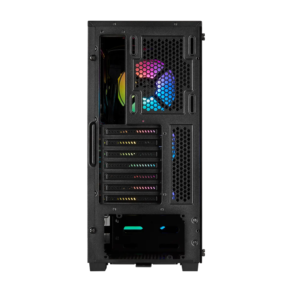 CORSAIR iCUE 220T RGB Mid Tower Case - Black