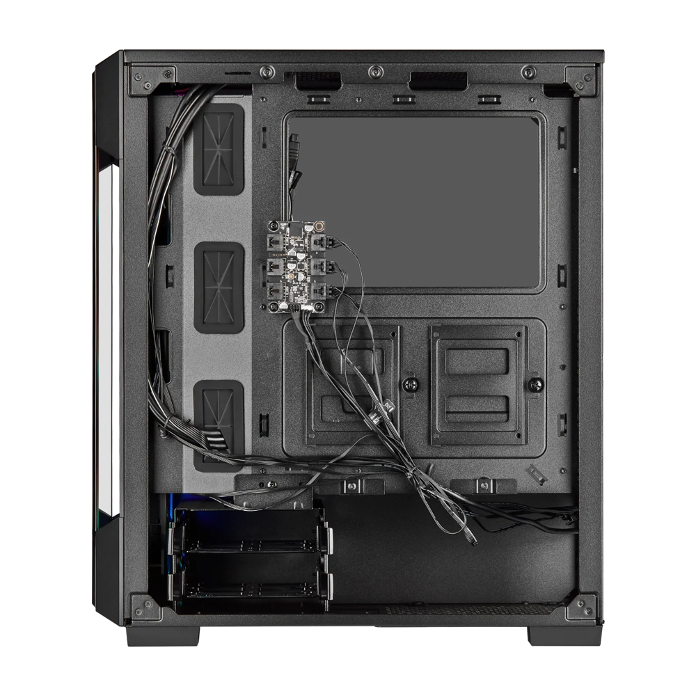 CORSAIR iCUE 220T RGB Mid Tower Case - Black