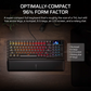 CORSAIR VANGUARD MLX Plasma 96 Wired Mechanical Gaming Keyboard - Black