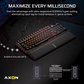 CORSAIR VANGUARD Pro 96 Hall Effect Wired Gaming Keyboard - Black