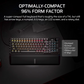 CORSAIR VANGUARD Pro 96 Hall Effect Wired Gaming Keyboard - Black