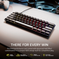 CORSAIR CLIPPER Pro Mini 60 Hall Effect Wired Gaming Keyboard - Black