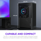 NZXT H2 Flow (2026) With PCIe 5.0 Riser Cable Mini-ITX Case - Black