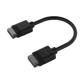 CORSAIR iCUE LINK Cable 2x100mm With Straight Connectors - Black