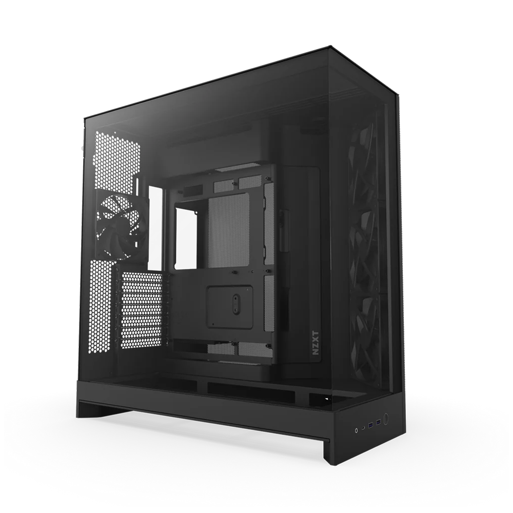 NZXT H9 Flow (2025) Dual-Chamber Mid-Tower Case - Black