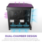 NZXT H9 Flow (2025) Dual-Chamber Mid-Tower Case - Black