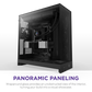 NZXT H9 Flow (2025) Dual-Chamber Mid-Tower Case - Black