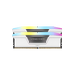 CORSAIR VENGEANCE 32GB(2x16GB) RGB DDR5 6000MHz CL30 Memory Kit - White