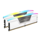 CORSAIR VENGEANCE 32GB(2x16GB) RGB DDR5 6000MHz CL30 Memory Kit - White