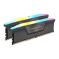 CORSAIR VENGEANCE RGB 32GB (2x16GB) DDR5 6000MHz CL38 Memory - Grey