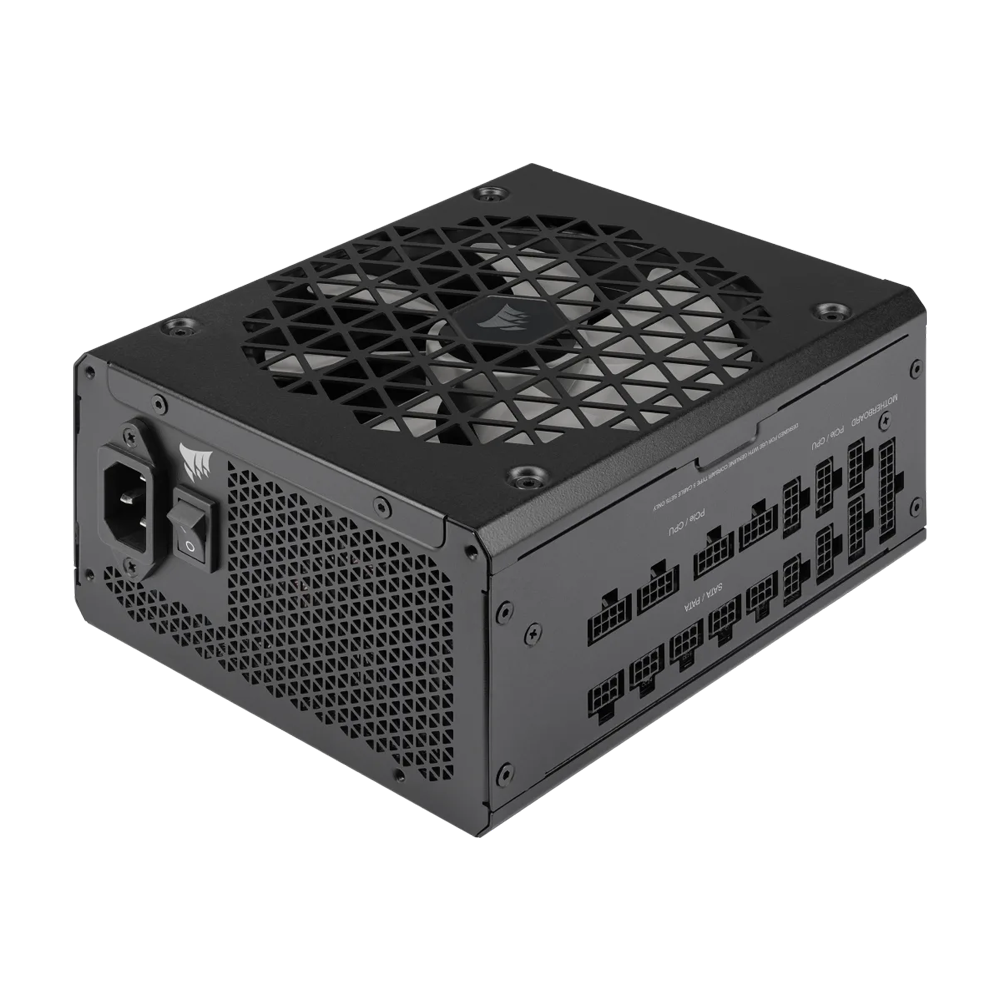 CORSAIR RM1200x SHIFT 1200W 80 Plus Gold GEN 5.0 Fully Modular ATX Power Supply (UK) - Black