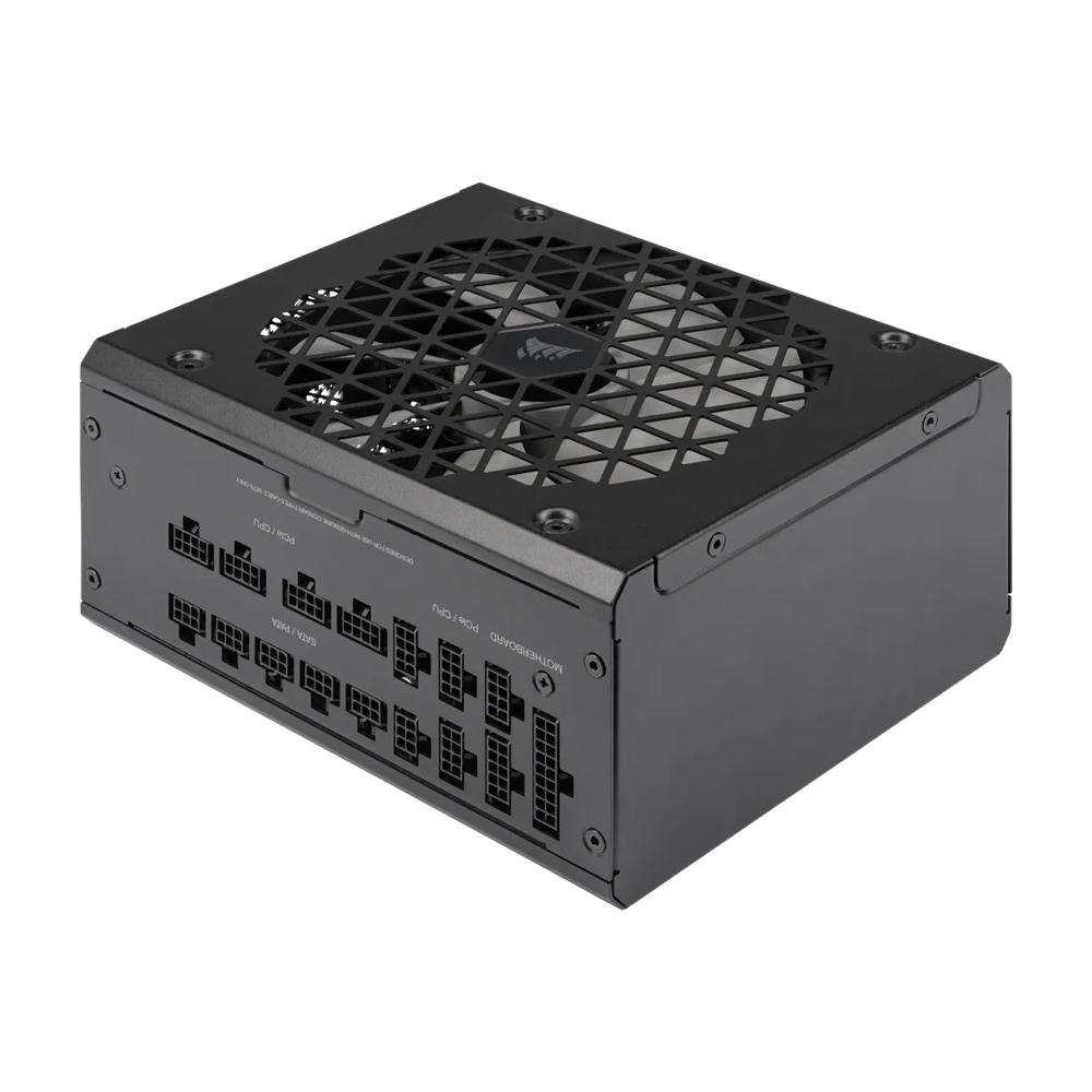 CORSAIR RM1200x SHIFT 1200W 80 Plus Gold GEN 5.0 Fully Modular ATX Power Supply (UK) - Black