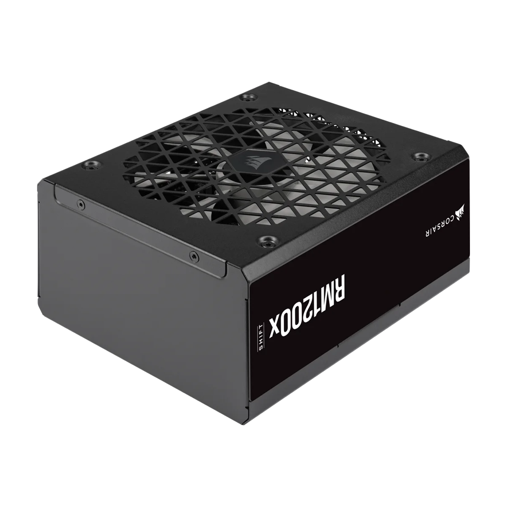CORSAIR RM1200x SHIFT 1200W 80 Plus Gold GEN 5.0 Fully Modular ATX Power Supply (UK) - Black