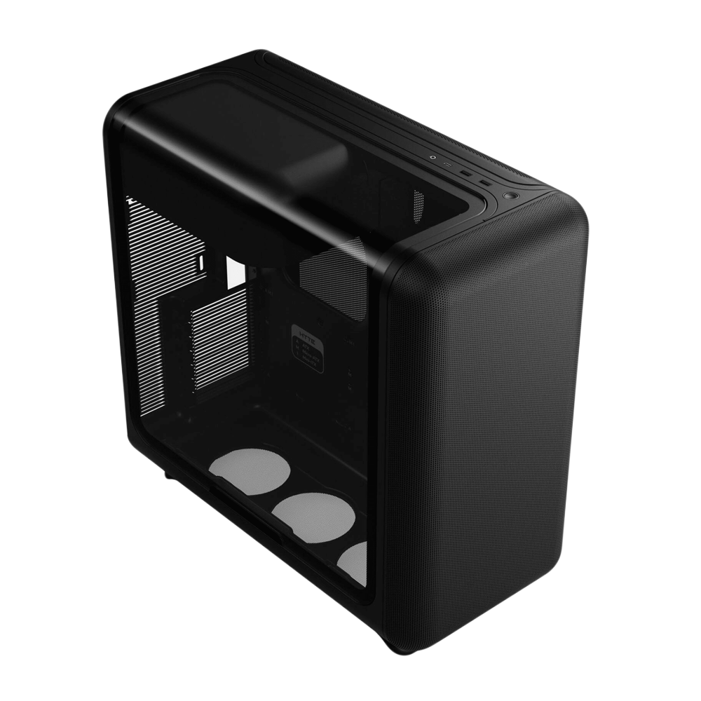 HYTE X50 ATX Case with Tempered Glass Side Panel Pitch Black