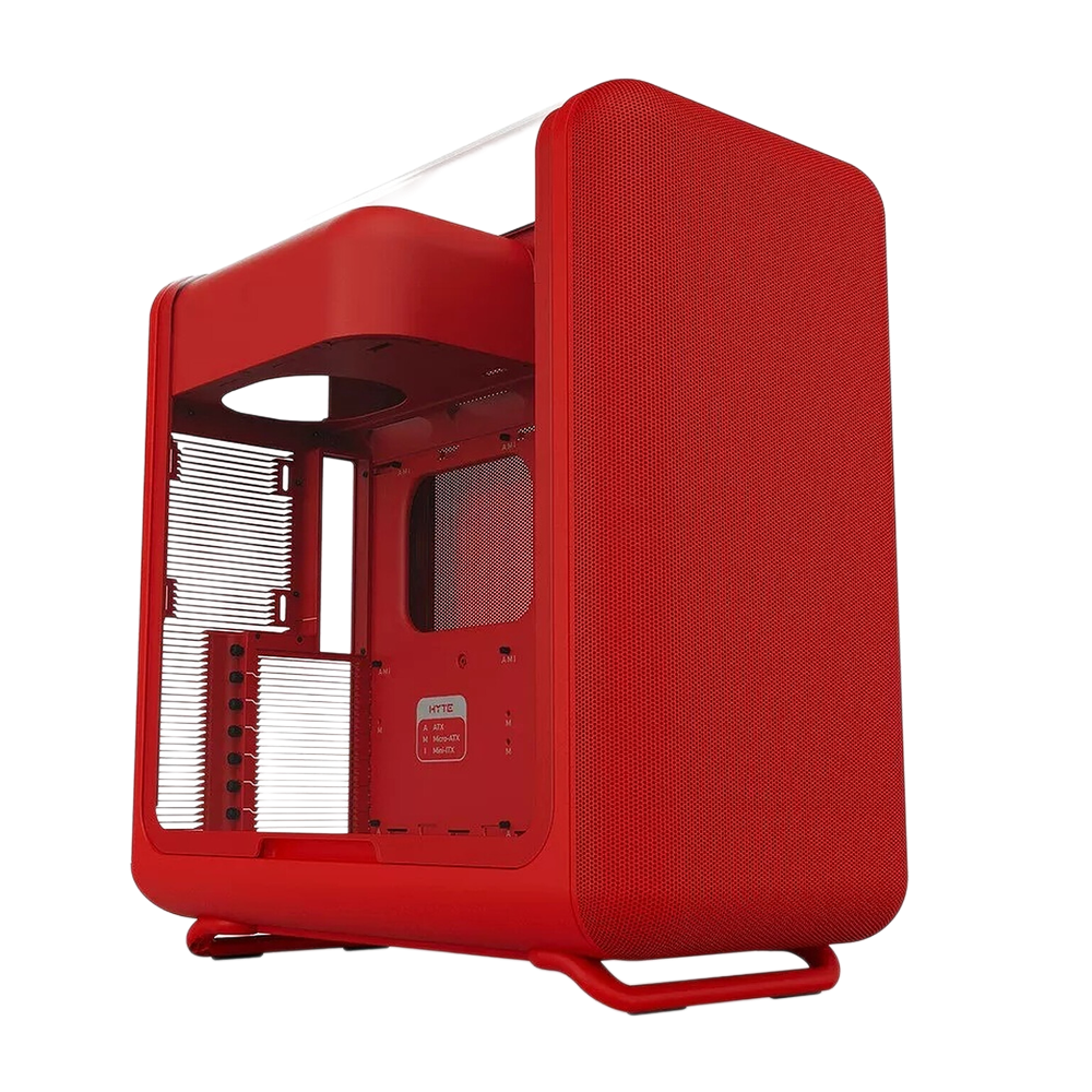 HYTE X50 ATX Case with Tempered Glass Side Panel Wild Cherry