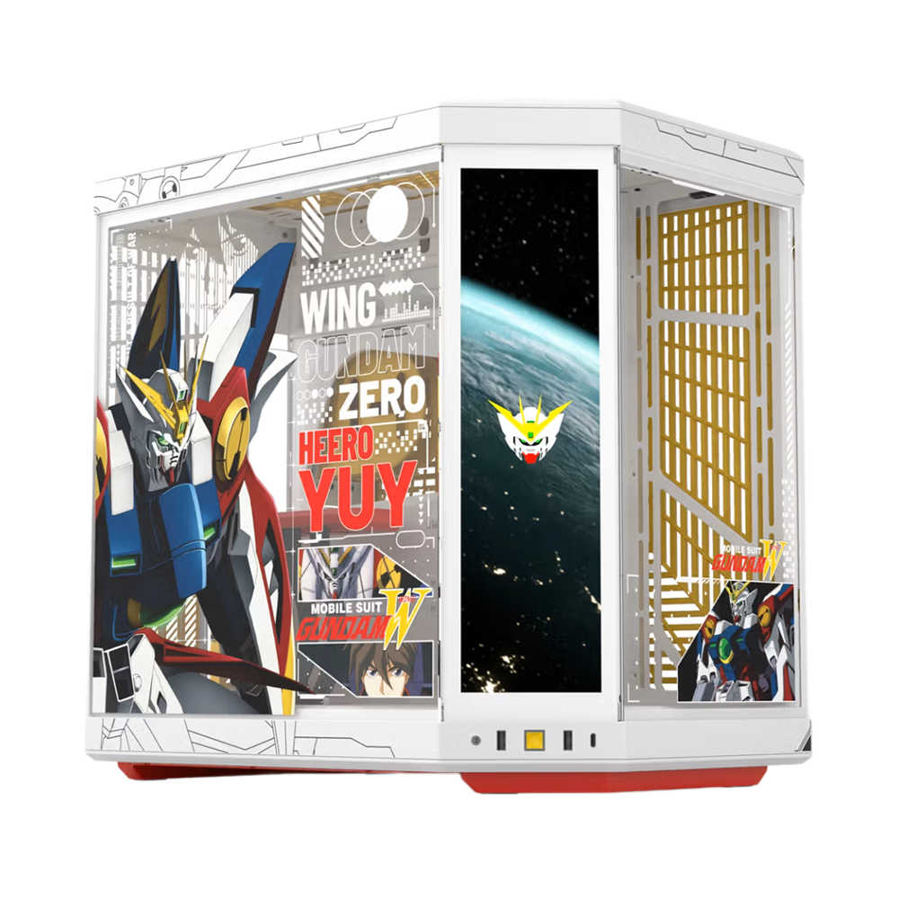 HYTE Y70 TOUCH INFINITE 14.9 Inch Integrated IPS Touchscreen ATX Case - Gundam Wing