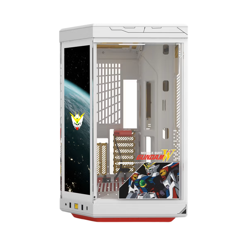 HYTE Y70 TOUCH INFINITE 14.9 Inch Integrated IPS Touchscreen ATX Case - Gundam Wing