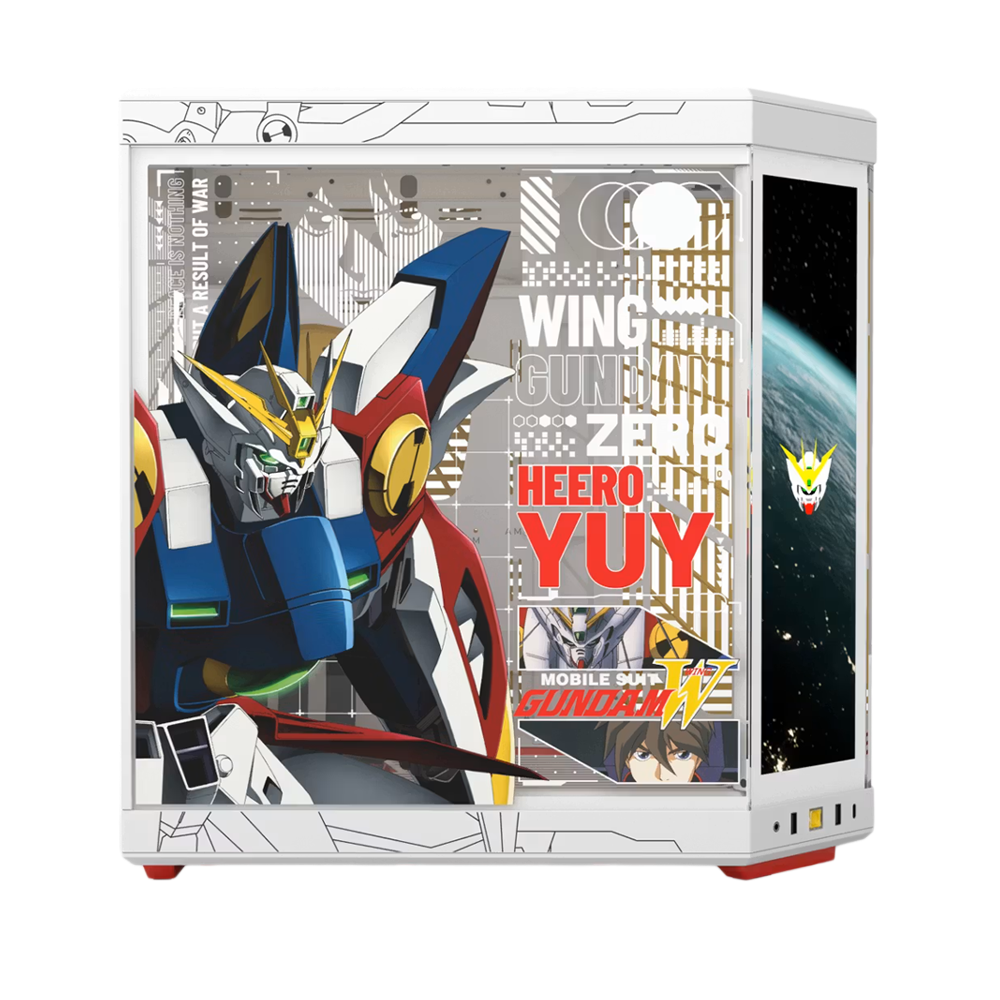 HYTE Y70 TOUCH INFINITE 14.9 Inch Integrated IPS Touchscreen ATX Case - Gundam Wing