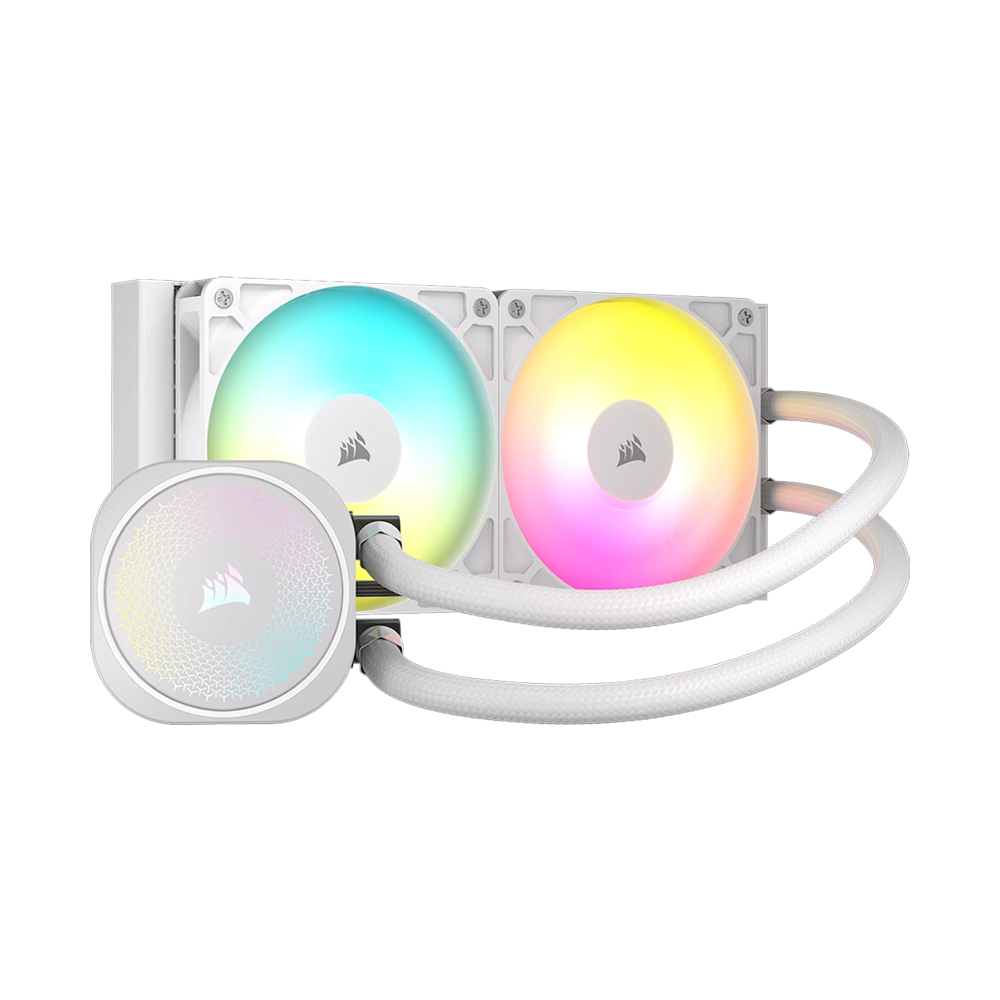 CORSAIR NAUTILUS 240 RS ARGB Liquid CPU Cooler - White