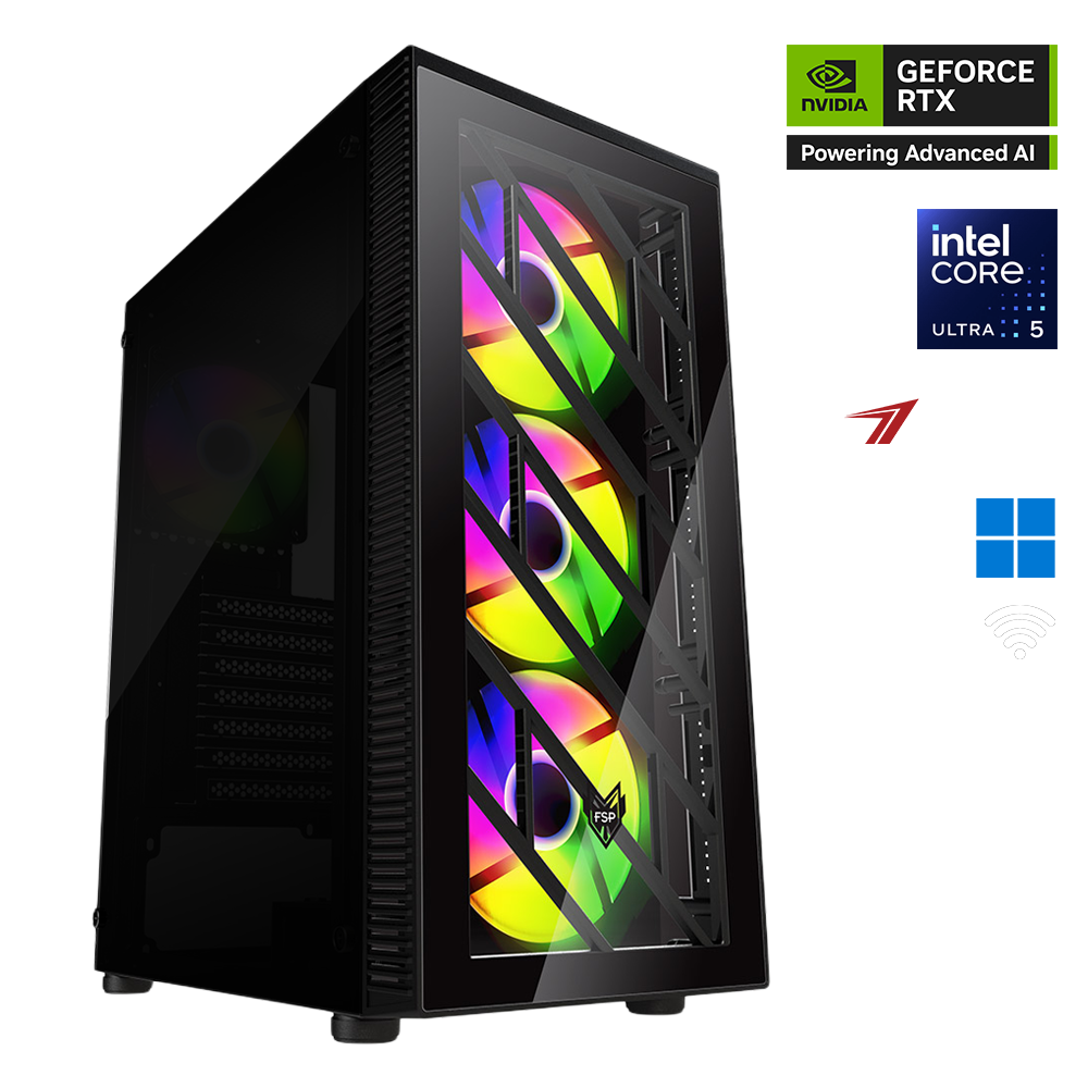 CyberDagger Ultra 5 Nvidia GeForce RTX 5060 TI OC 16GB Gaming PC
