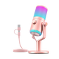 MAONOCASTER DM30 RGB Gaming Microphone - Pink