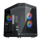 XIGMATEK CUBI Type C Galaxy II Fan Control Kit ATX Case - Black