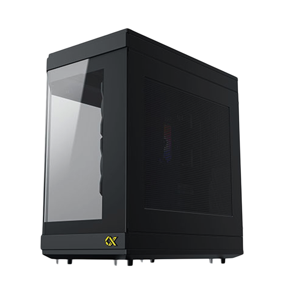 XIGMATEK CUBI Type C Galaxy II Fan Control Kit ATX Case - Black