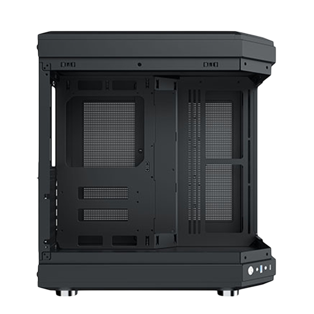 XIGMATEK CUBI Type C Galaxy II Fan Control Kit ATX Case - Black