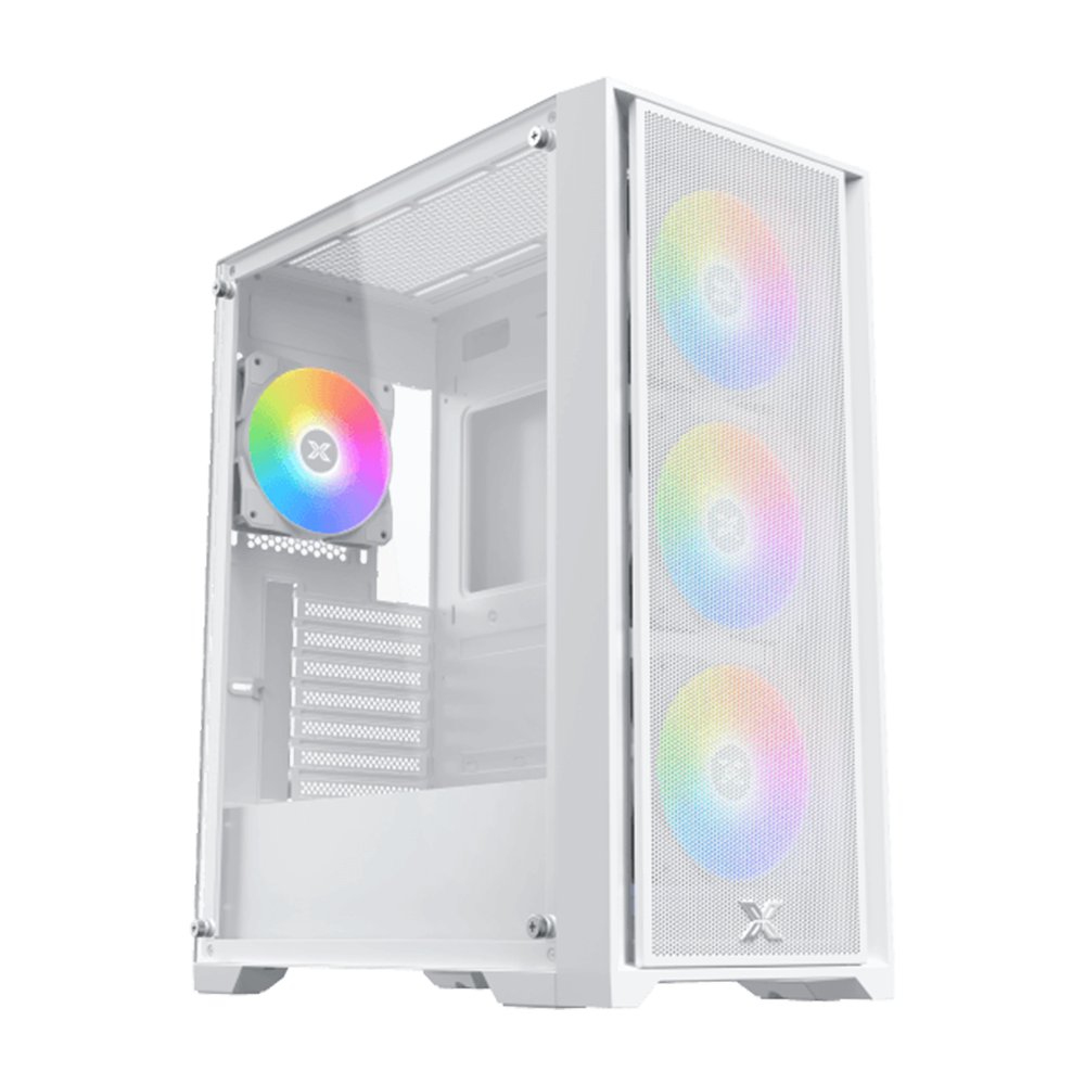 XIGMATEK GAMING X II ARCTIC RGB ATX Case - White