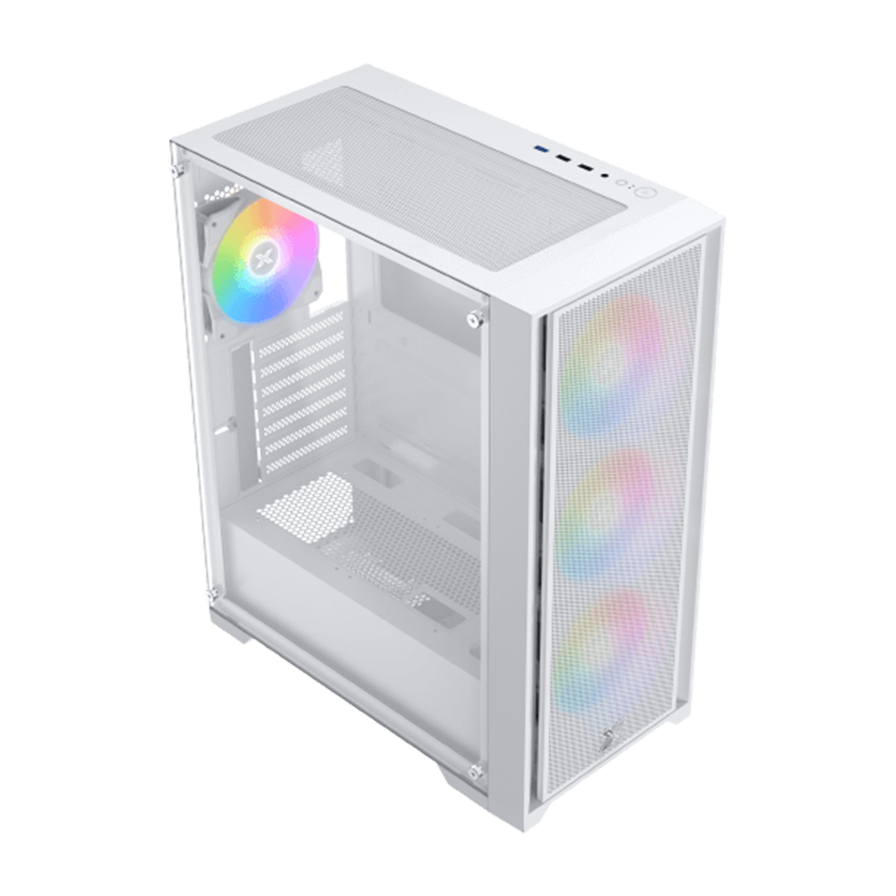XIGMATEK GAMING X II ARCTIC RGB ATX Case - White