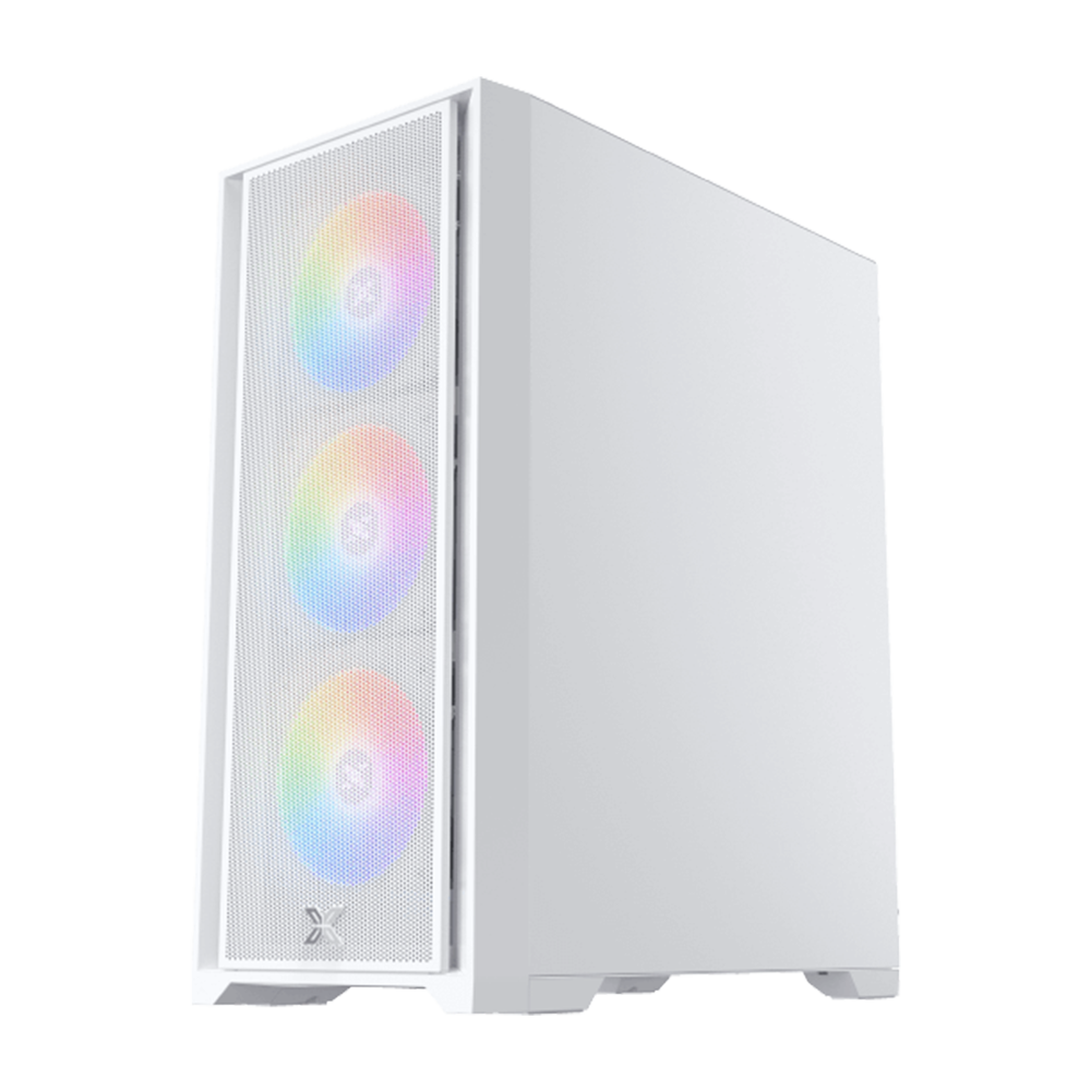 XIGMATEK GAMING X II ARCTIC RGB ATX Case - White